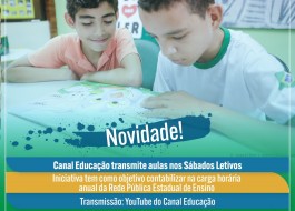 ​Estudantes terão aulas especiais nos sábados letivos