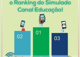 Confira o Ranking do simulado Canal Educação