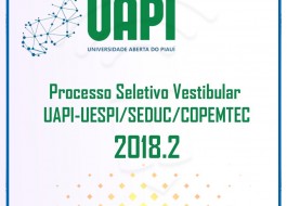 UAPI lança vestibular com vagas em 60 municípios do Estado.