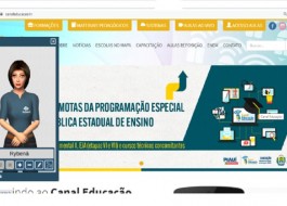 Plataforma do Canal Educação disponibiliza transcrição em Libras