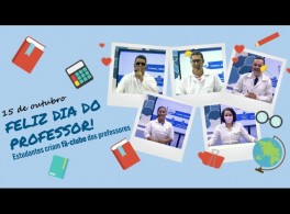 DIA DOS PROFESSORES - ESTUDANTES CRIAM FÃ-CLUBE DOS PROFESSORES DO CANAL EDUCAÇÃO